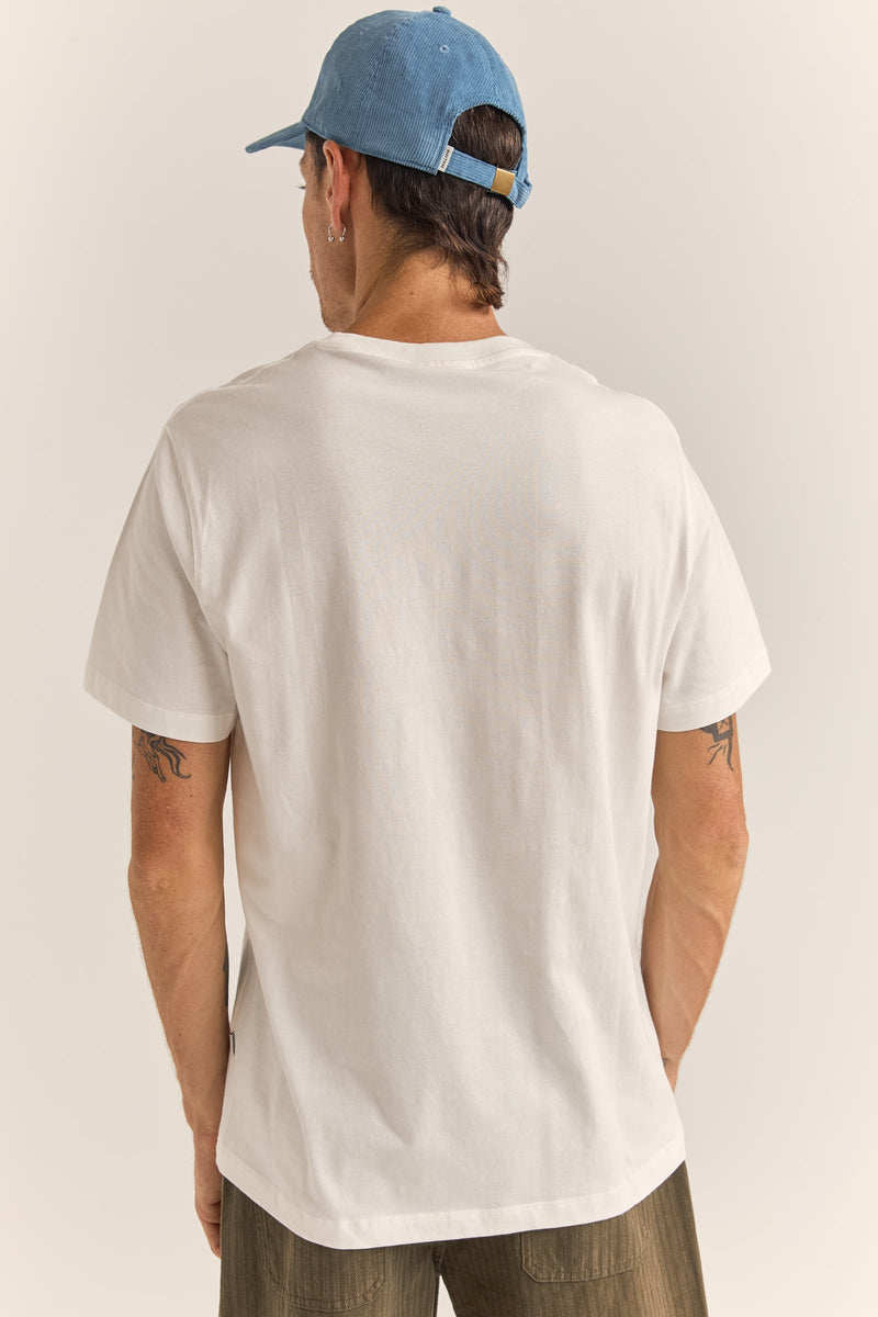 Brand Tee White