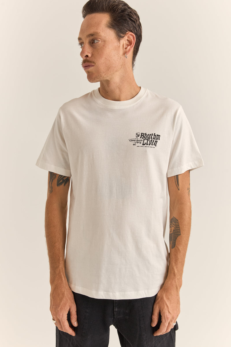 Livin' Tee White