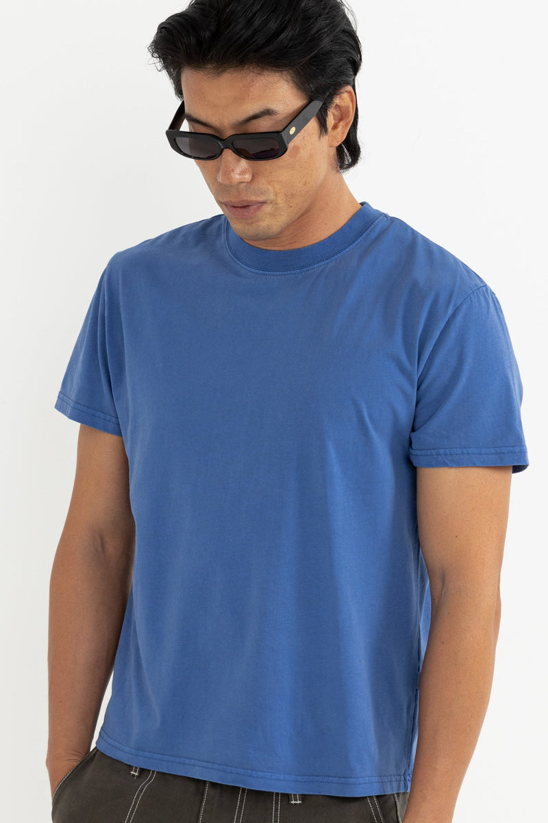 Band Ss T-Shirt Vintage Blue