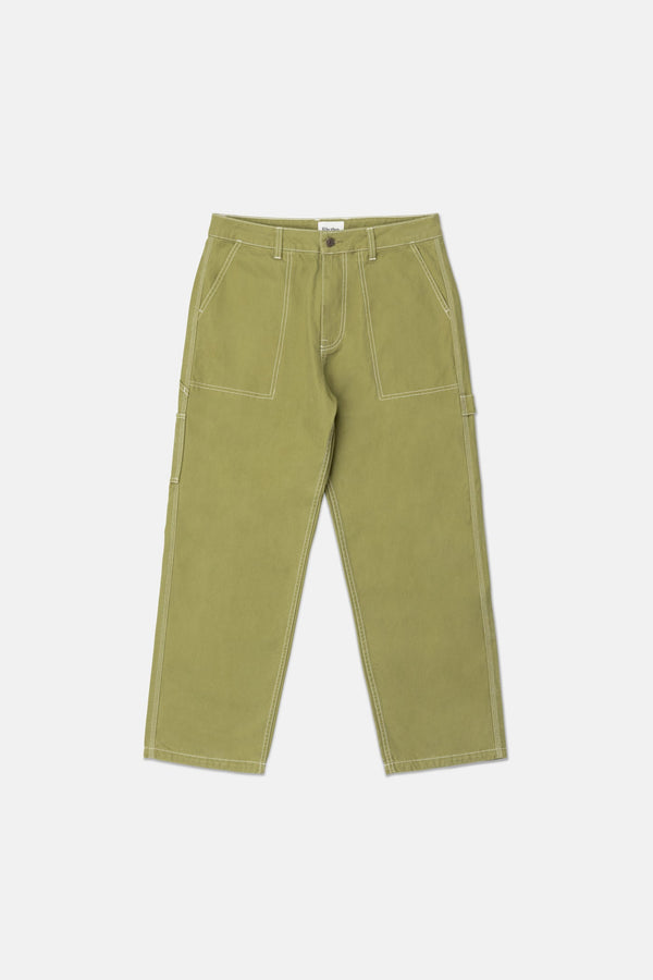 Contrast Stitch Carpenter Pant Khaki