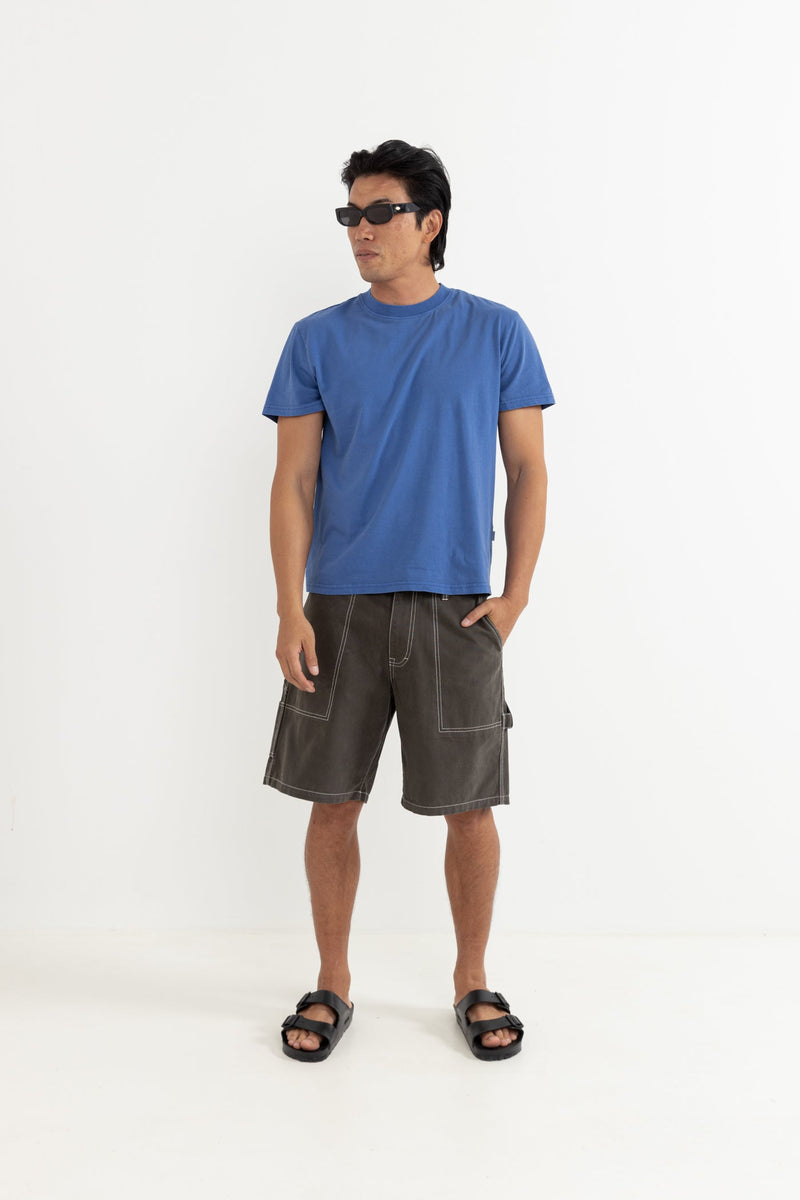 Contrast Stitch Carpenter Short Charcoal