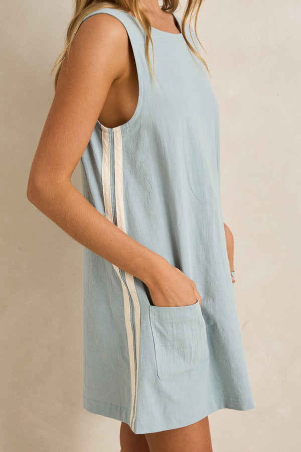 Hanalei Mini Dress Blue