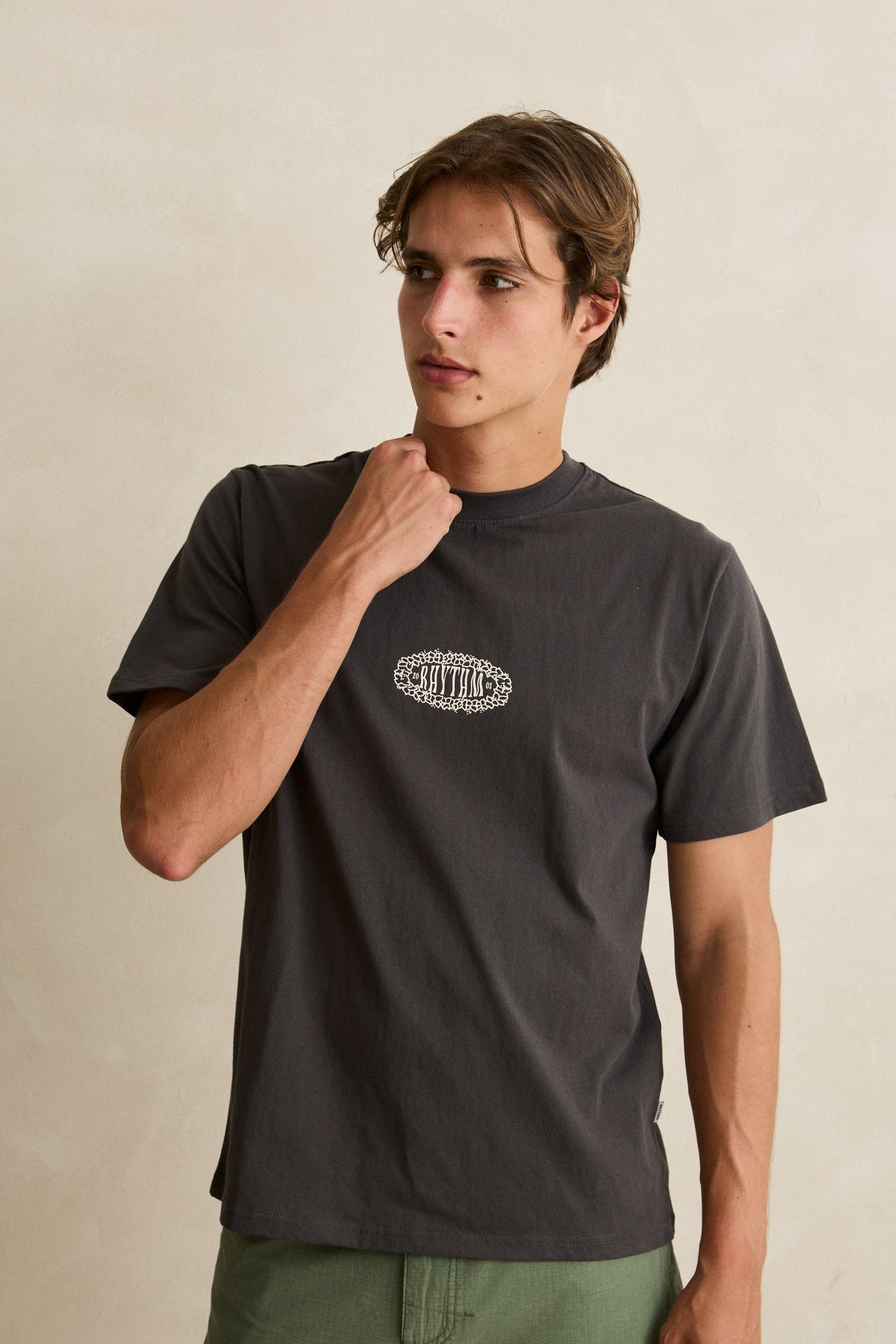 Breeze Ss T-Shirt Vintage Black – Rhythm US
