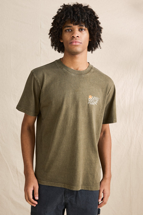 Fern Vintage Ss T-Shirt Olive