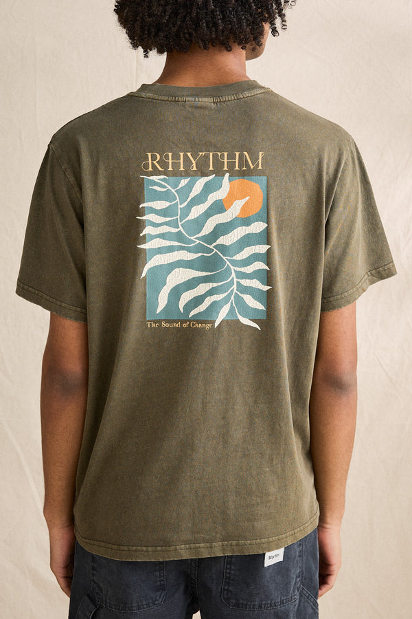 Fern Vintage Ss T-Shirt Olive