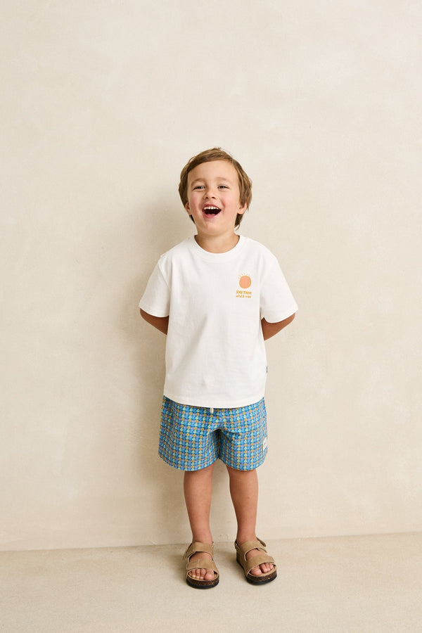 Kids Sun Croc Ss T-Shirt