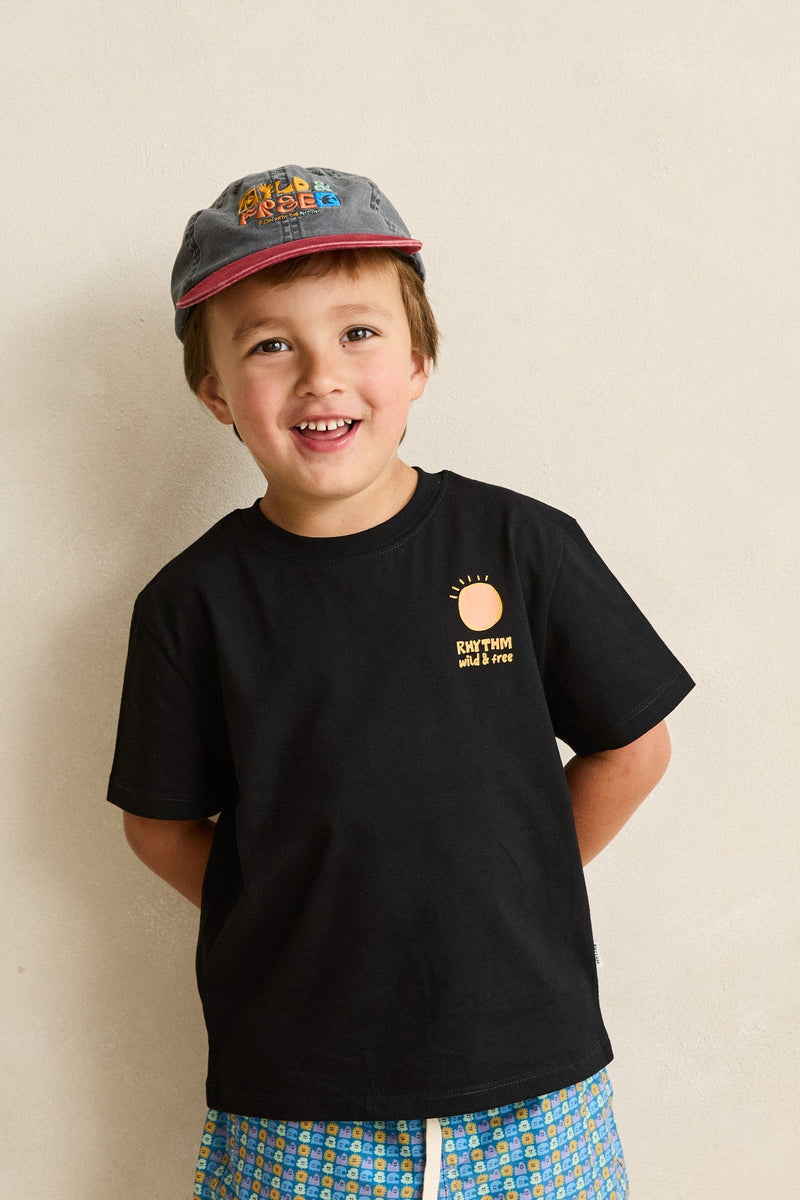 Kids Sun Croc Ss T-Shirt