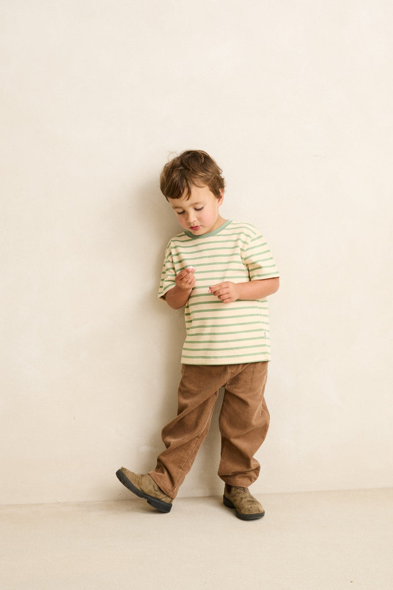 Kids Vintage Stripe Ss T-Shirt