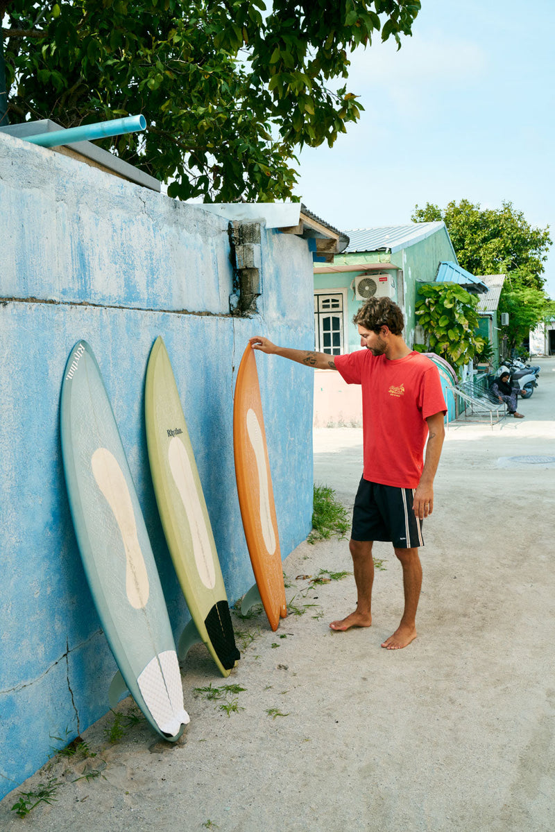 C2C Vintage Ss T-Shirt Vintage Red