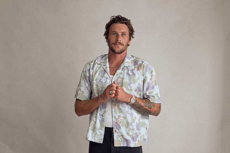 Relaxed Floral Camo Ss Shirt Camo