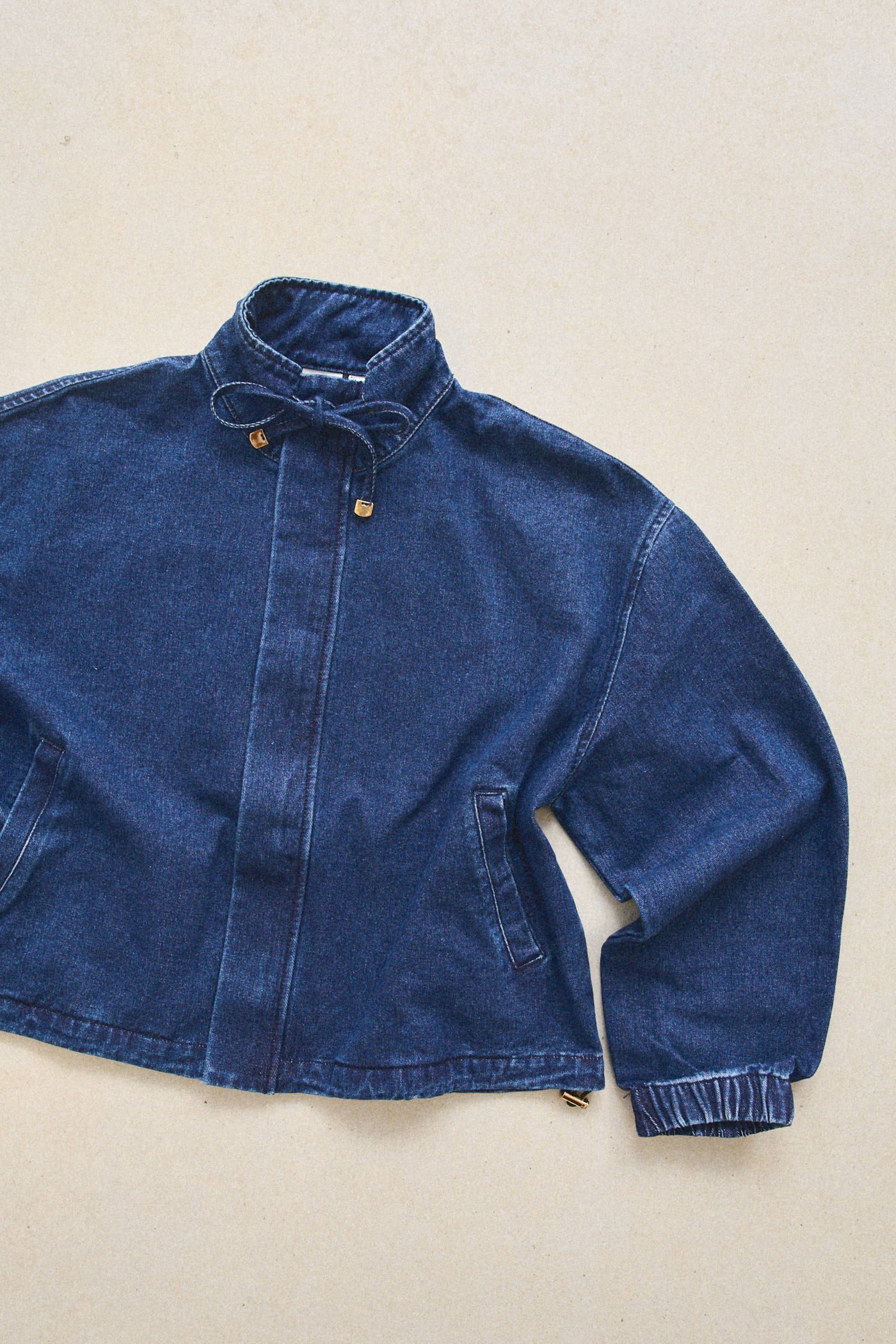 Juna Denim Funnel Jacket Dark Blue Wash – Rhythm US