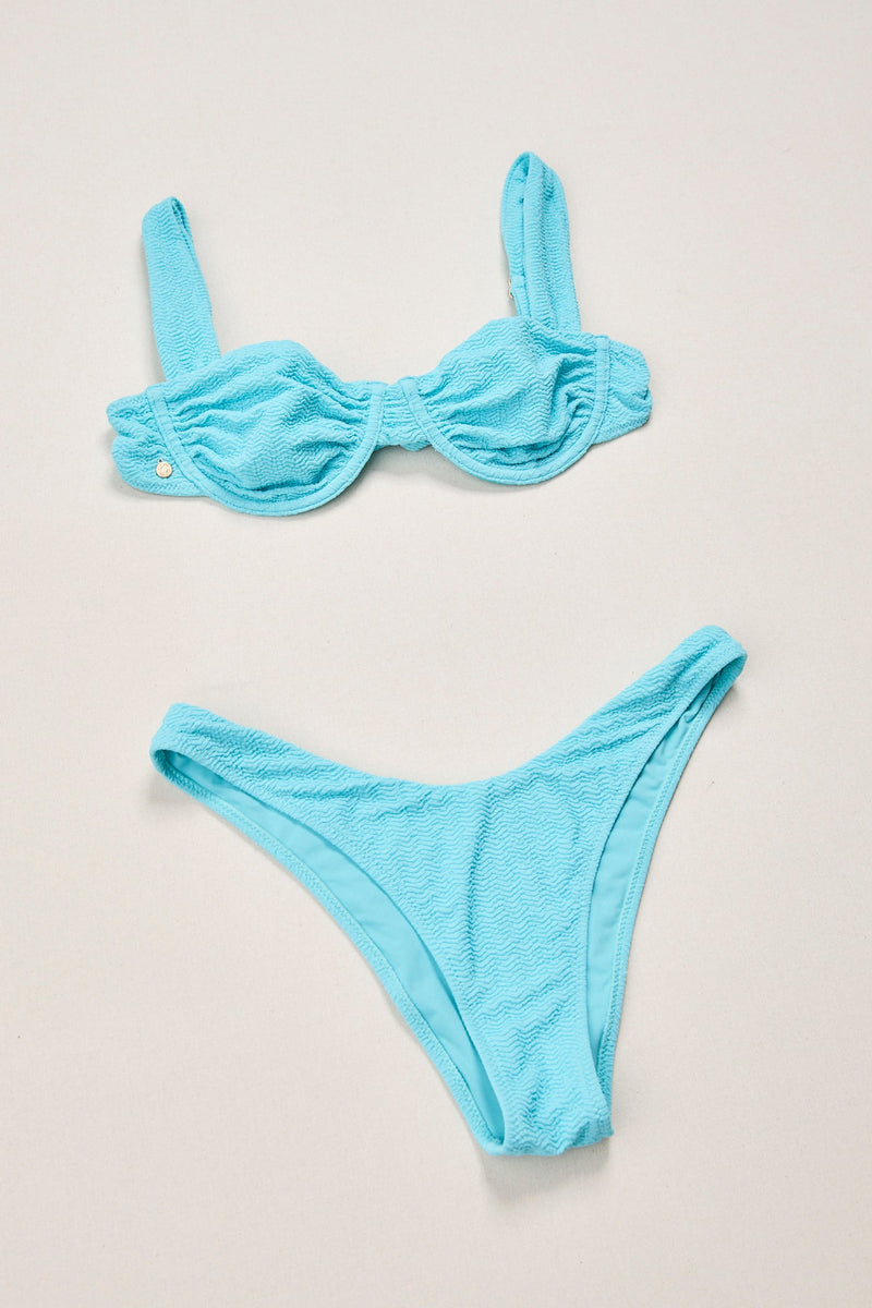 Tidewave Texture Underwire Balconette Top