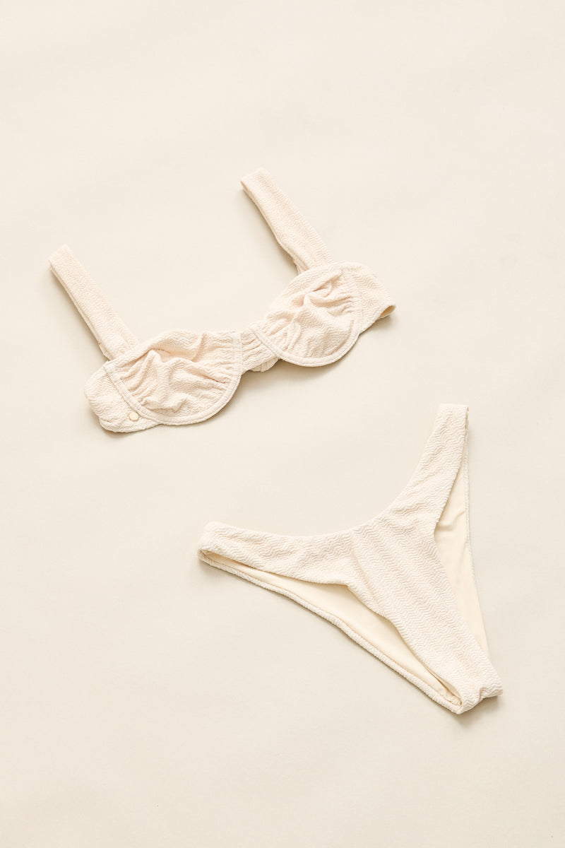 Tidewave Underwire Balconette Top Cream