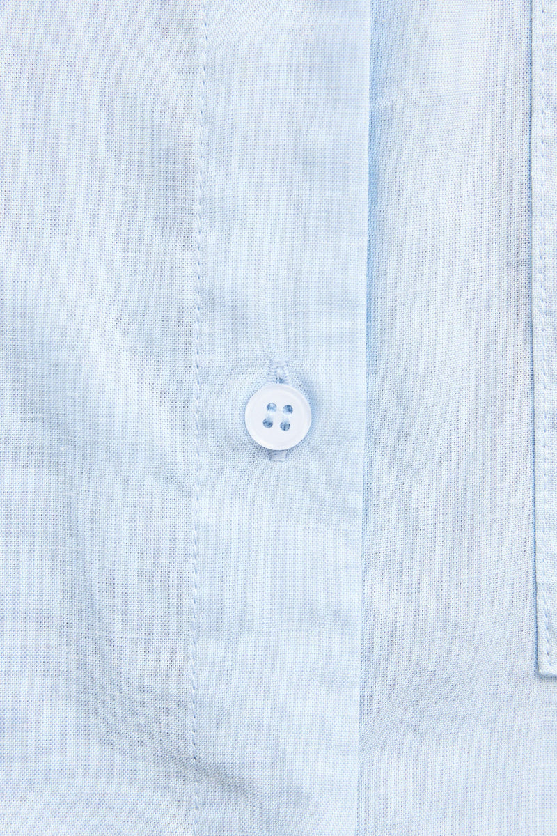 Pia Oversized Shirt  Blue