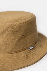 Reverse Terry Bucket Hat Sand