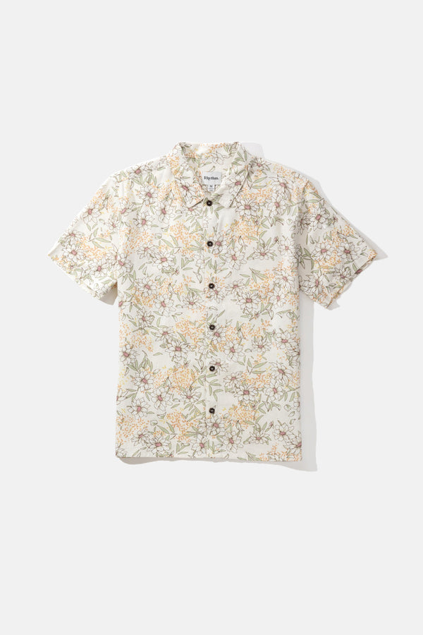 Malia Linen Ss Shirt Natural