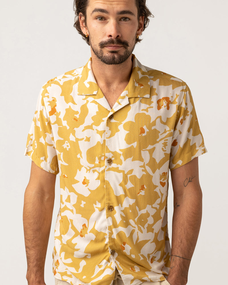 Howser SS Shirt Gold – Rhythm US