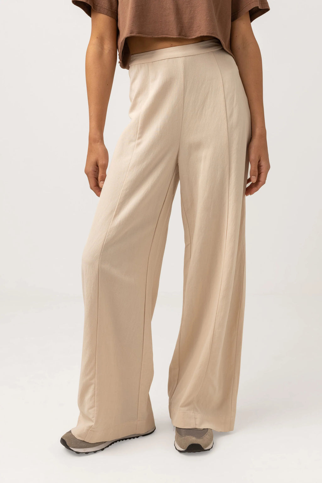 Whitehaven Wide Leg Pant Ecru – Rhythm US