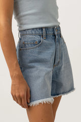 Staple Denim Short Blue Wash