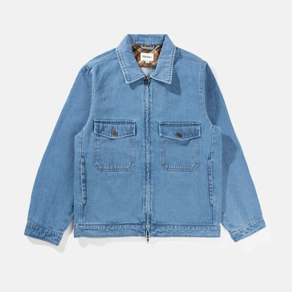 Mechanic Denim Jacket Washed Indigo