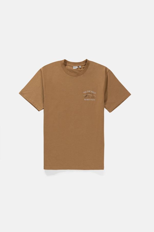 Wilderness Ss T-Shirt Camel