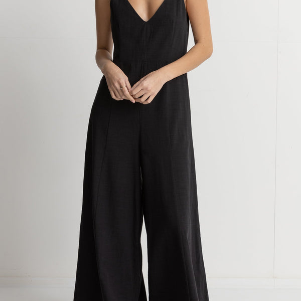 Wide Leg Jumpsuit Black