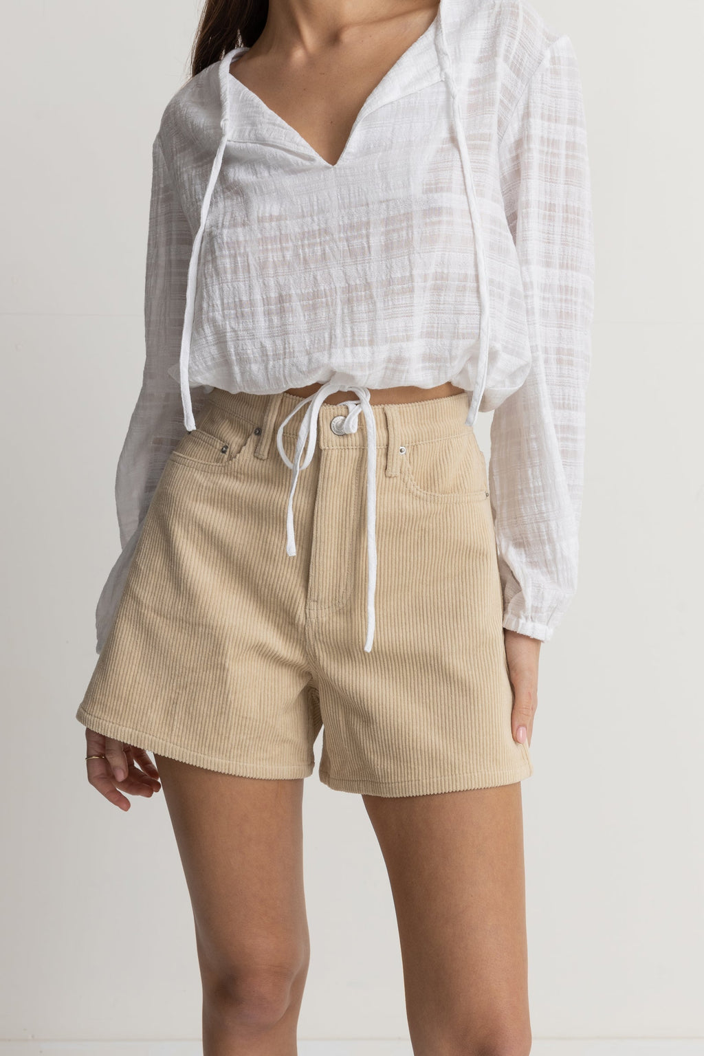 Corduroy Staple Short Cream – Rhythm US