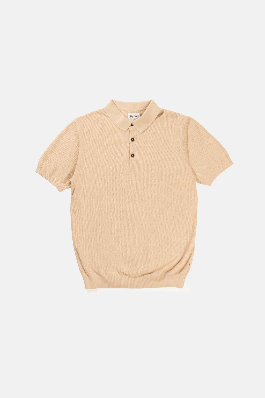 HIIT x CLUBHAUS S/S Polo Shirt - Sand