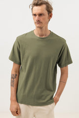 Textured SS T-Shirt Olive