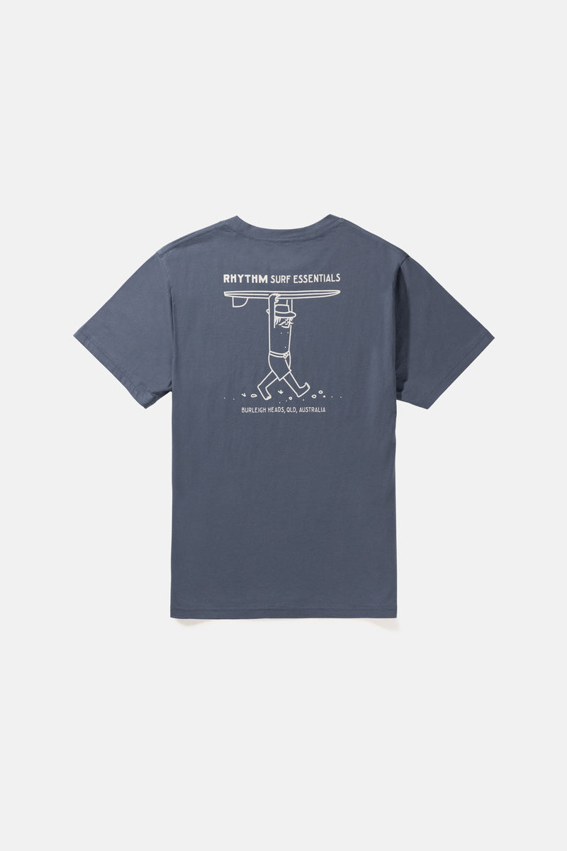 Wanderer SS T-Shirt Slate – Rhythm US