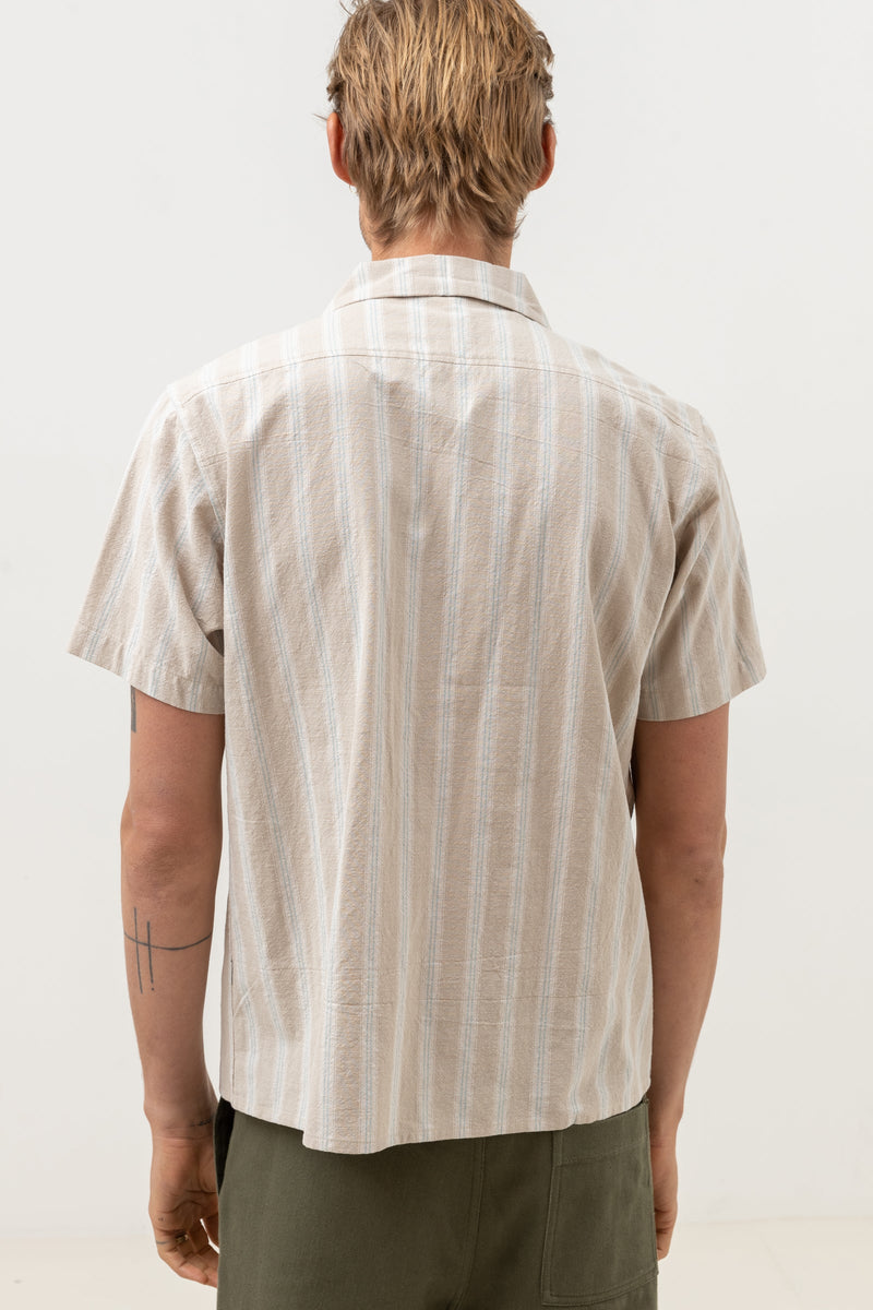 Vacation Stripe SS Shirt Sand – Rhythm US