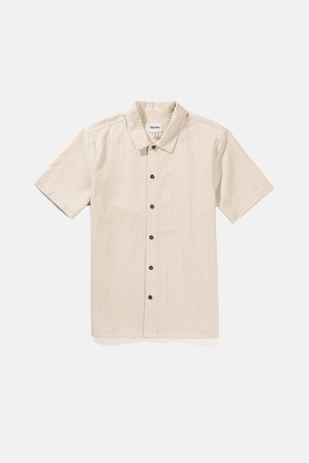 Seersucker Stripe SS Shirt Natural – Rhythm US