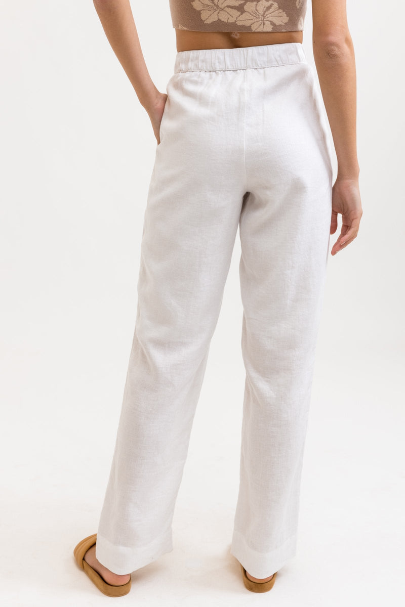 Linen Baggy Pants - ALLSEAMS