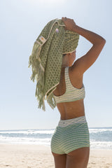 El Sol Towel Palm Green