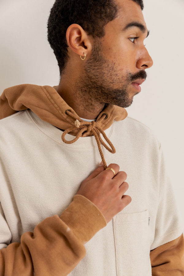 Worn Path Fleece Hood Brown