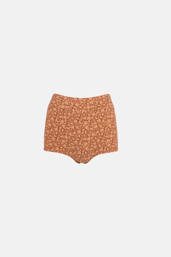 Nazare Paisley Surf Short CafŽ