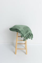 Slow High Beach Rug Palm Green
