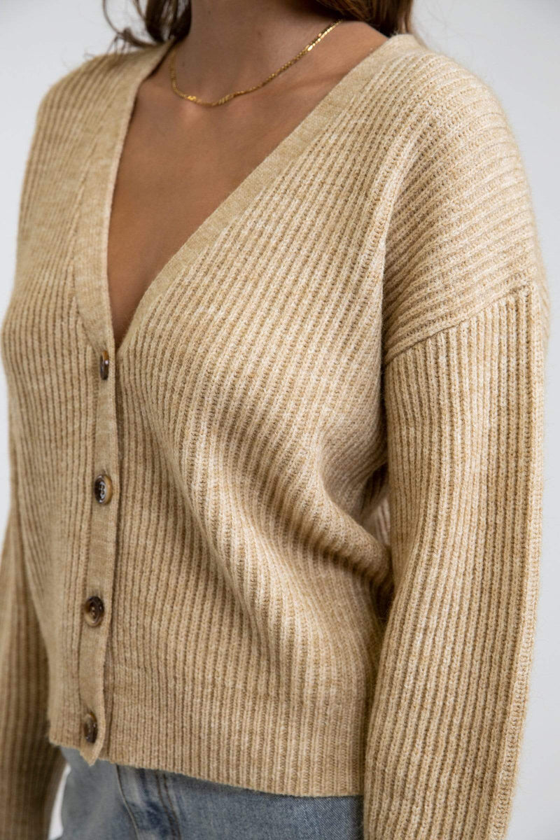 Homestead Cardi Oatmeal