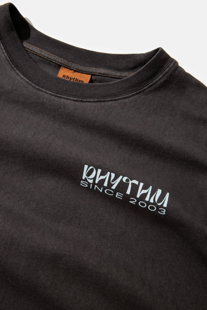 Spiral Vintage Ss T-Shirt Vintage Black – Rhythm US