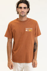 Notch Vintage Ss T-Shirt Baked Clay