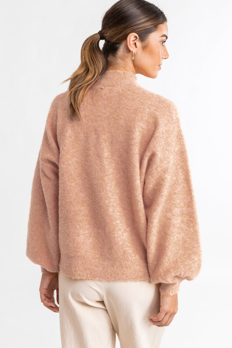 Golden Age Knit Jumper Washed Peach