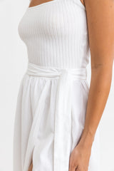 Lucinda Maxi Skirt White