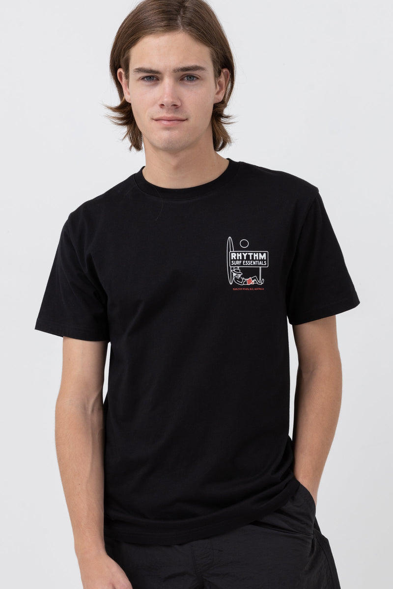 Wanderer Ss T Shirt Black