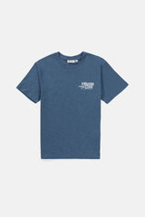 Livin Slub Ss T Shirt Vintage Blue