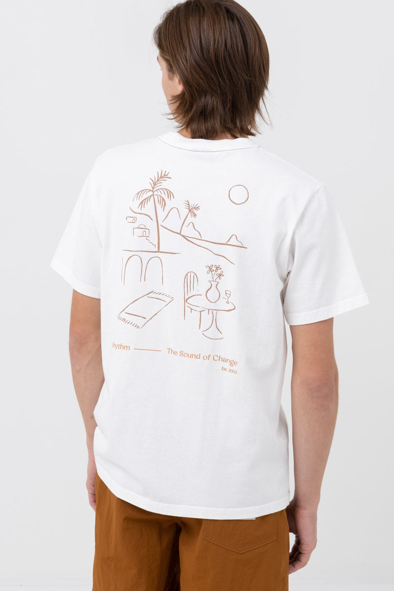 Day Off Vintage Ss T-Shirt White