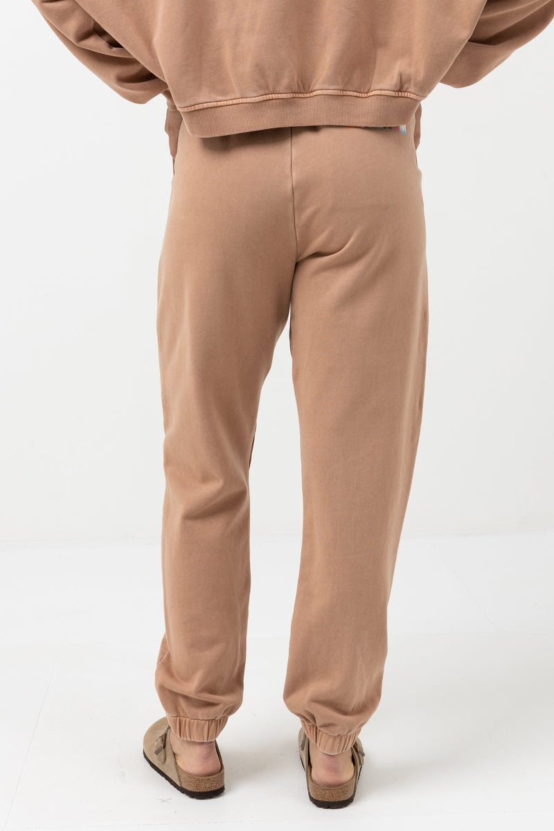 Stacked Track Pant Caramel