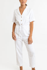 Avery Jumpsuit White