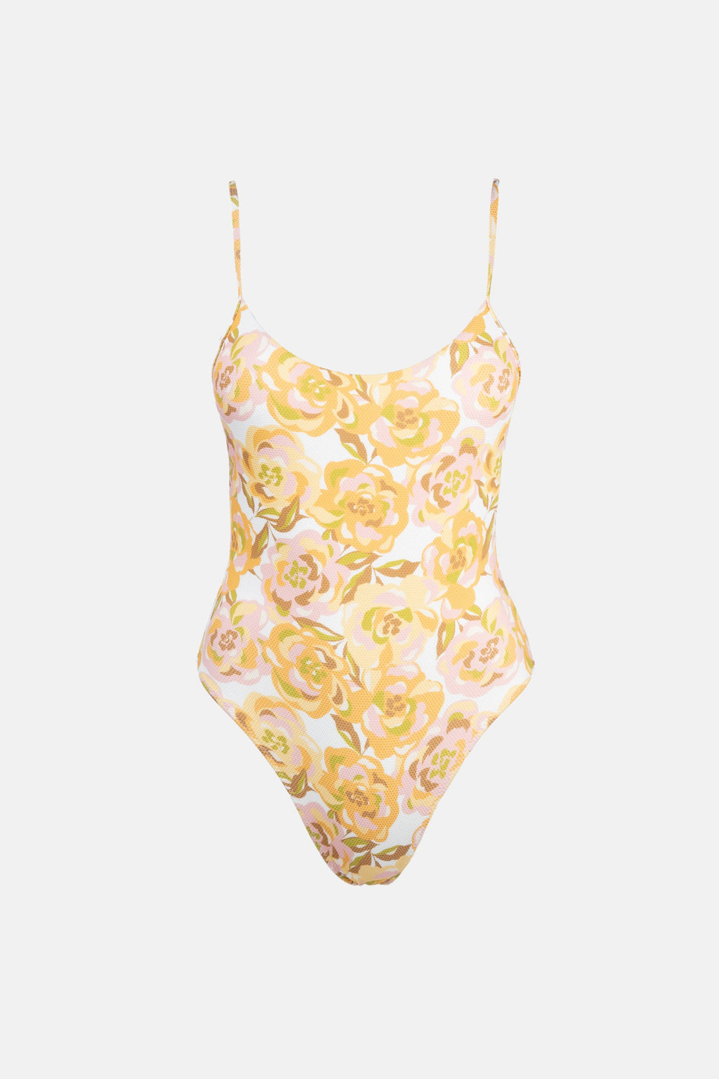 Mimosa Floral Minimal One Piece Ivory – Rhythm US