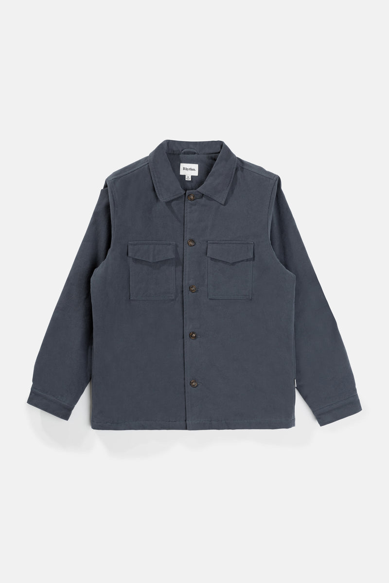 Insulated Overshirt Indigo