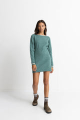 Noemie Knit Mini Dress Sea Green
